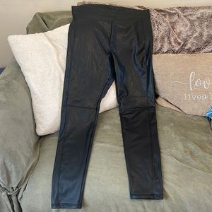 Express faux leather pants